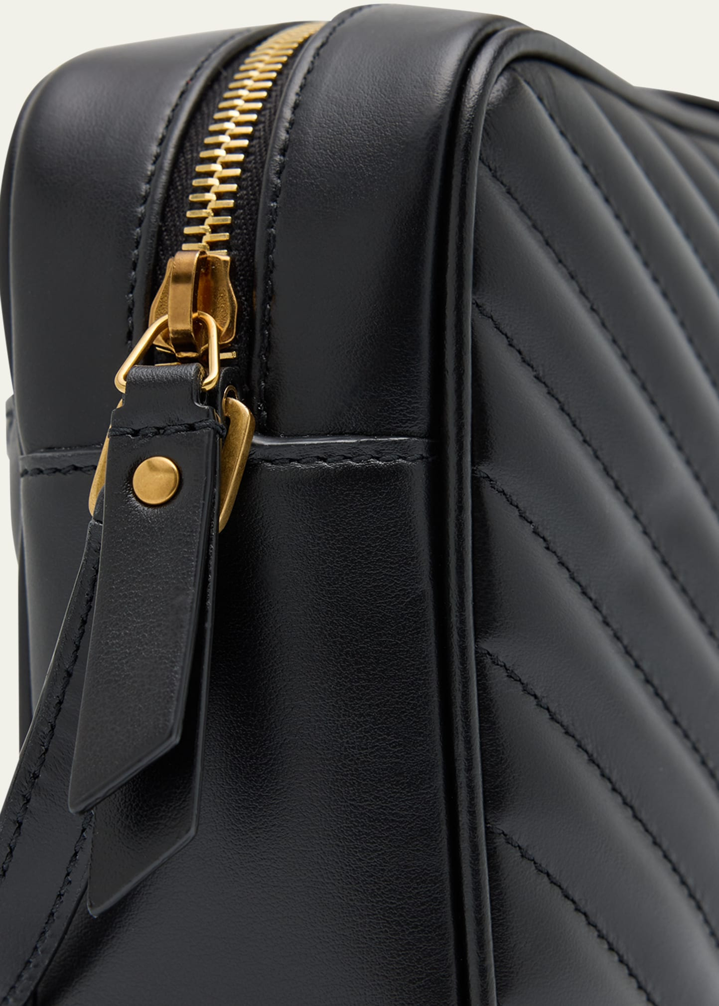 Lou Medium YSL Camera Bag with Pocket in Quilted Leather - 5