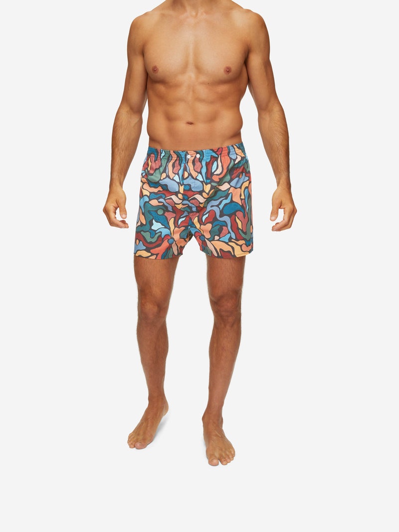 Men's Classic Fit Boxers Ledbury 61 Cotton Batiste Multi - 6