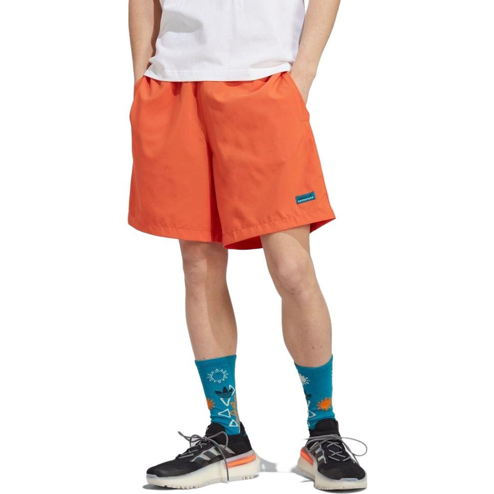 adidas originals Adventure Woven Shorts 'Orange' HR4259 - 3