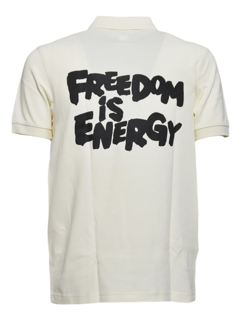 Comme Des Garçons x Fred Perry cotton polo shirt outlook