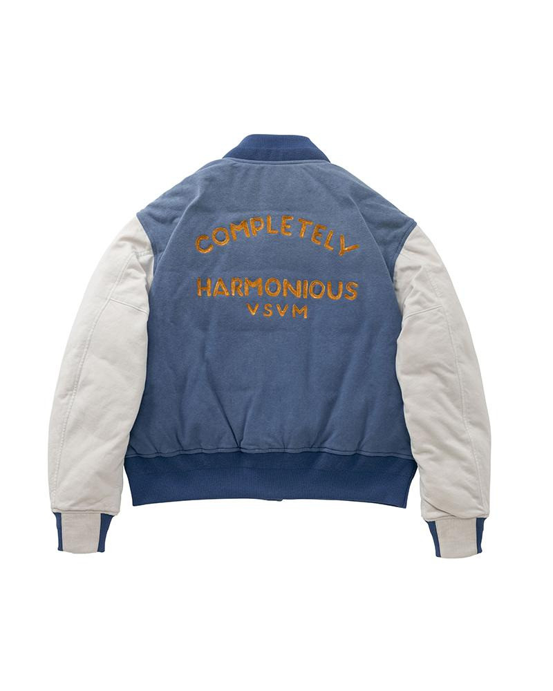 visvim VARSITY ERA DOWN JKT LT.INDIGO outlook