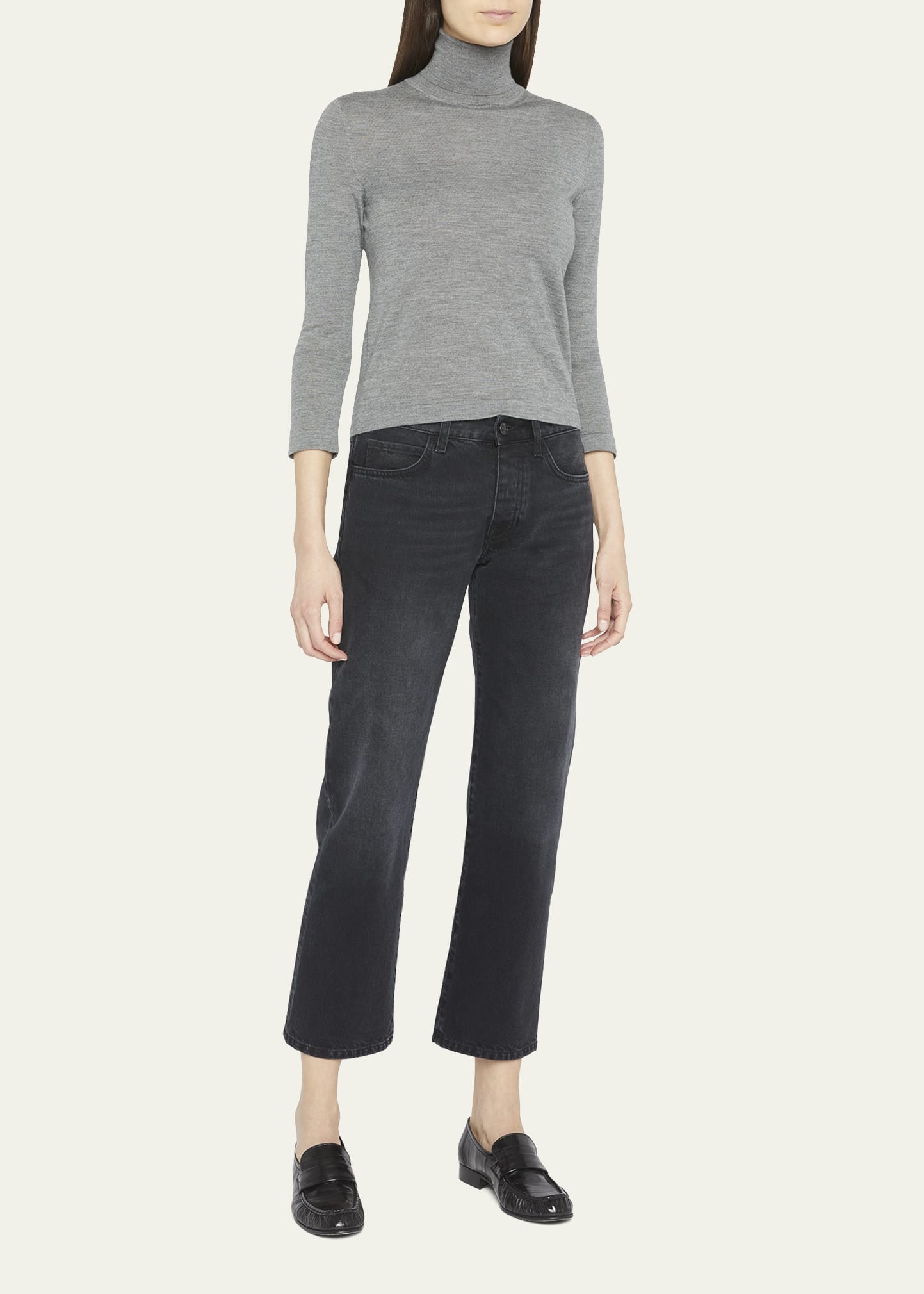 Fabua Turtleneck Cashmere Top - 2