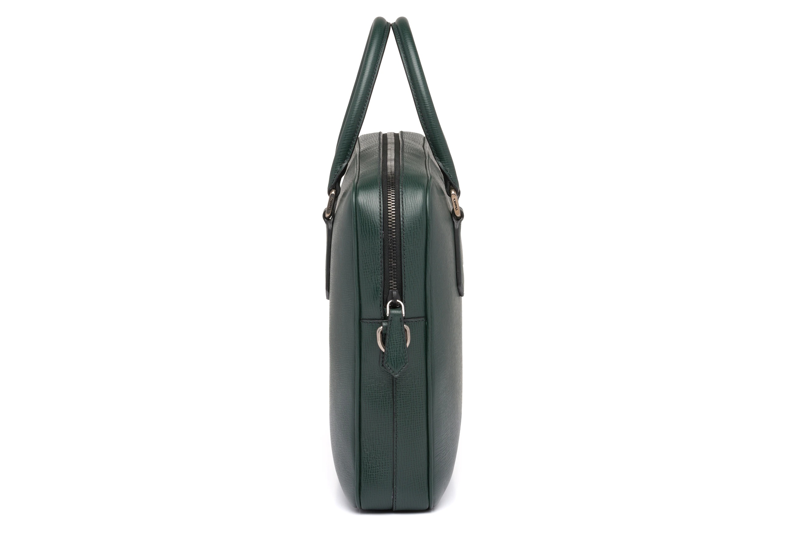 Craven
St James Leather Laptop Bag Emerald - 3