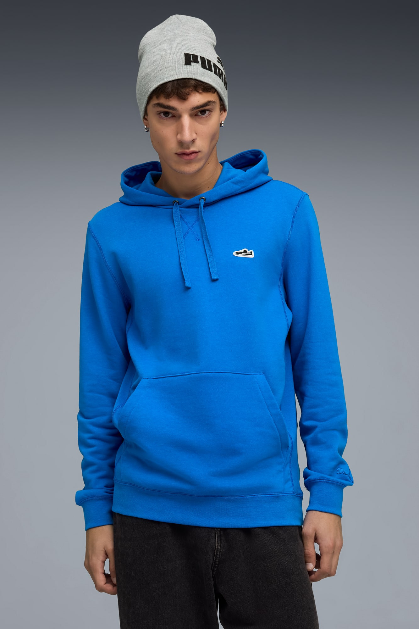 Wardrobe Essentials Suede Hoodie Men - 3