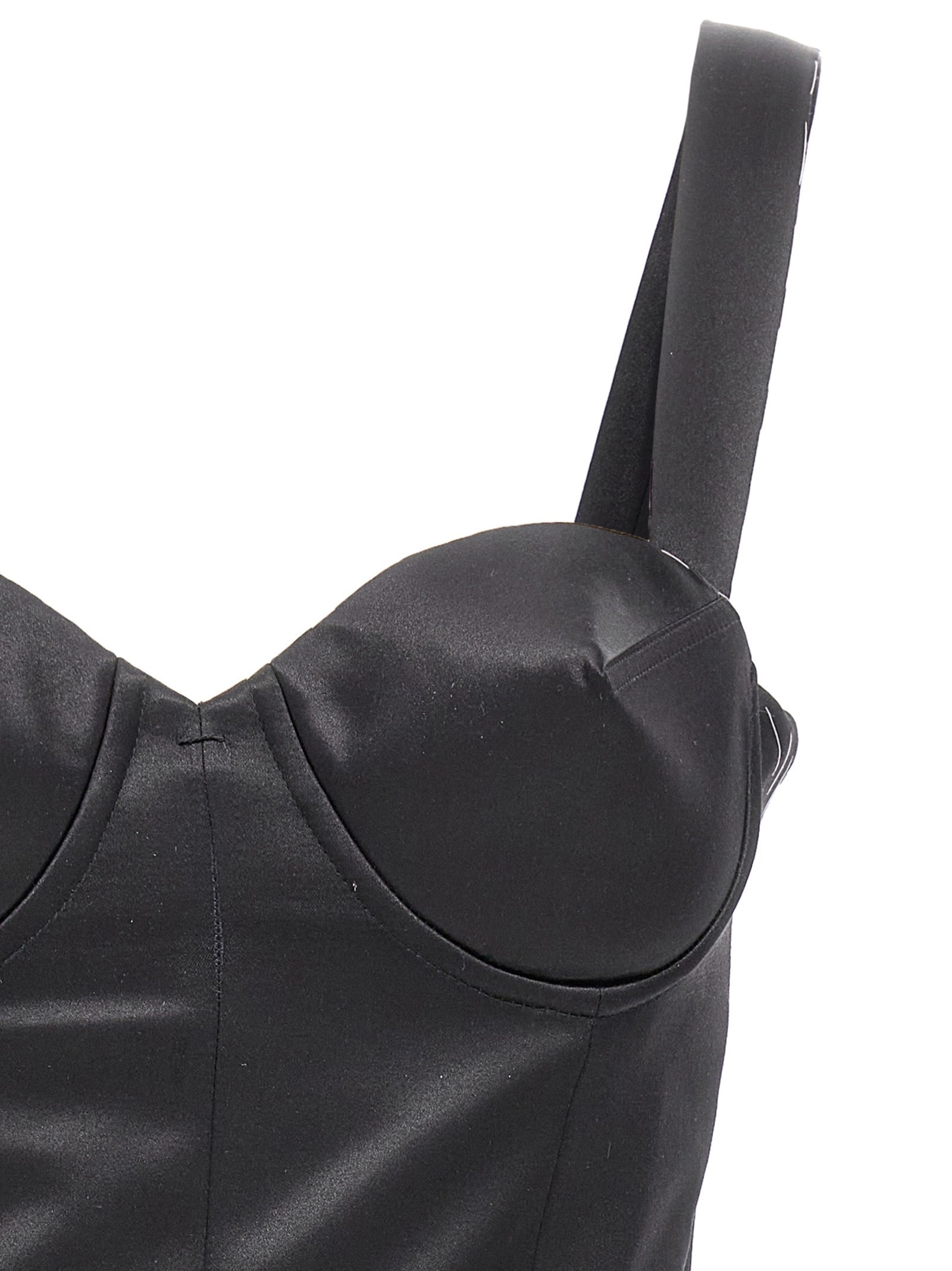 スカート Maison Margiela Contrast stitching corset dress Maison Margiela Stitching Corset Dress Adjustable Straps In