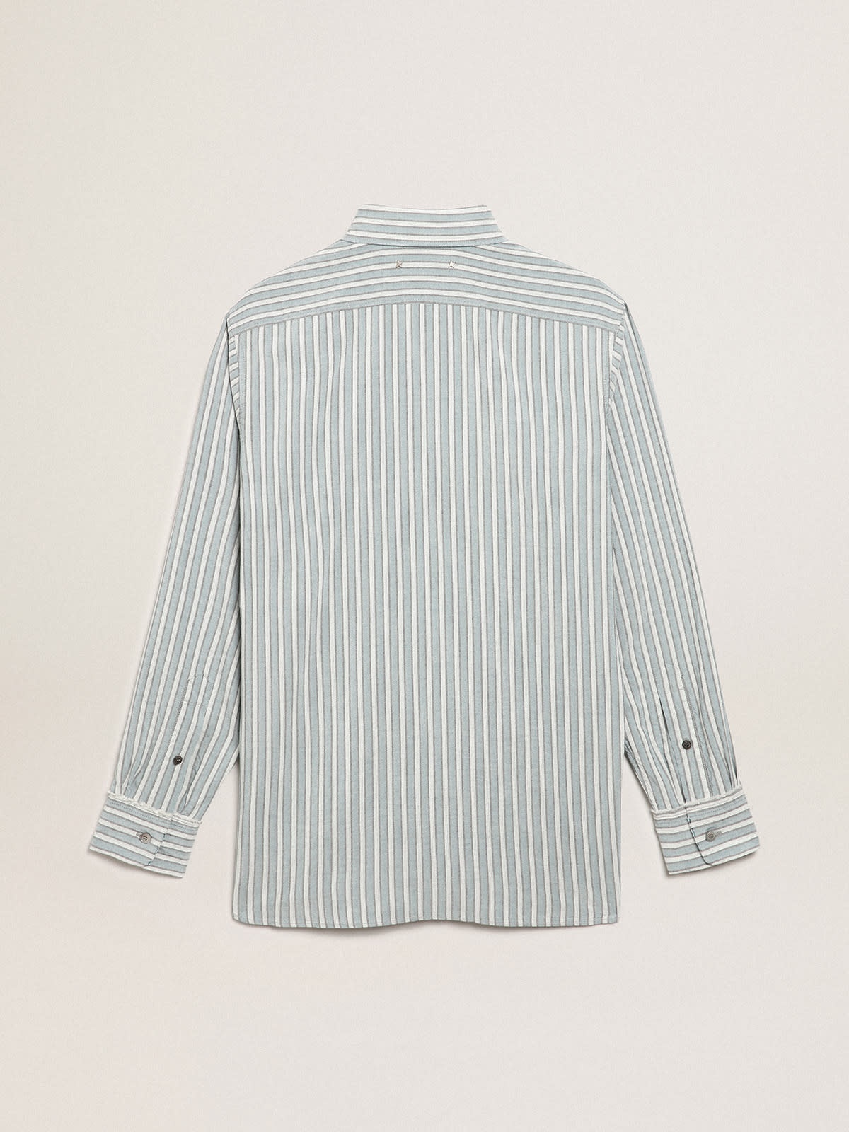 Men's shirt in viscose with stripes - 6