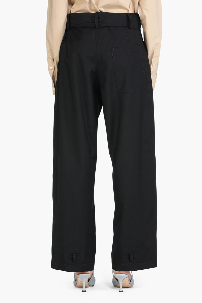 N°21 BELTED STRAIGHT-LEG TROUSERS outlook