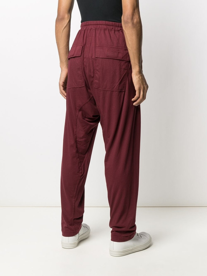 drop-crotch track trousers 4