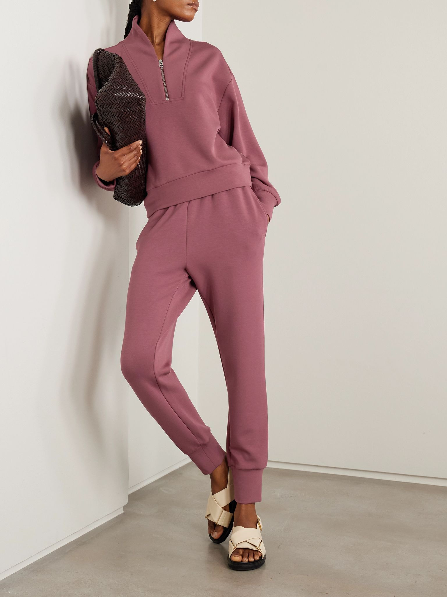 Davidson DoubleSoft® sweatshirt Pink - 2