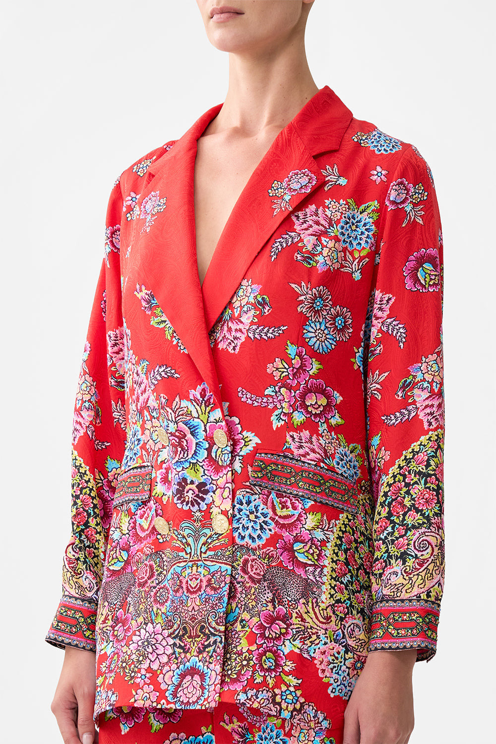 DOUBLE BREASTED SOFT JACKET - 5