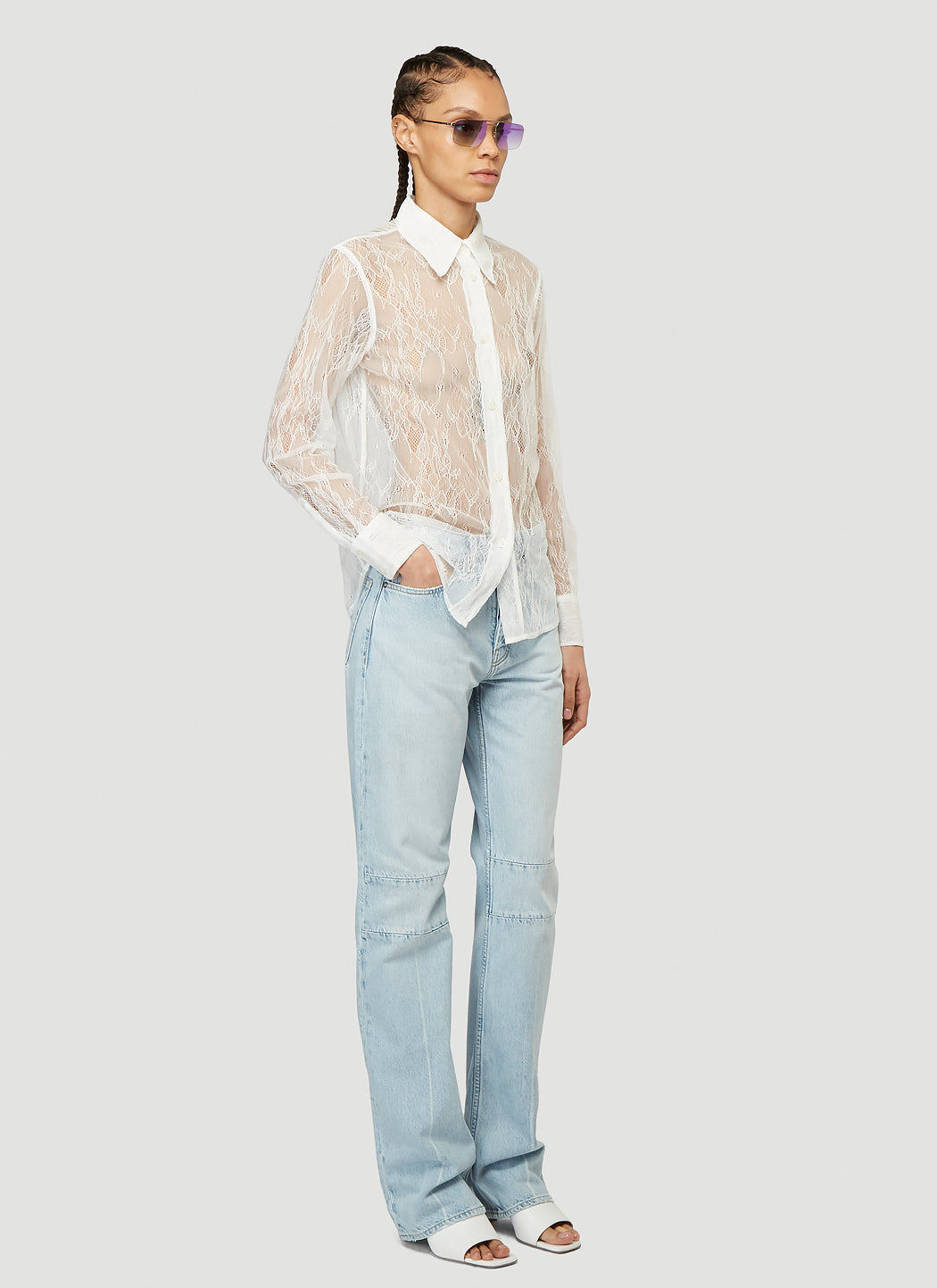 Our Legacy Women 70’S Line Lace Shirt - 2