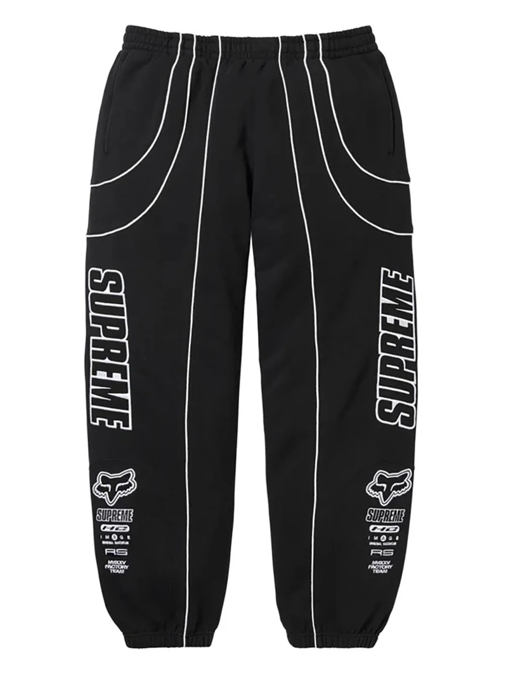 x Fox Racing® logo-detailed track pants - 1