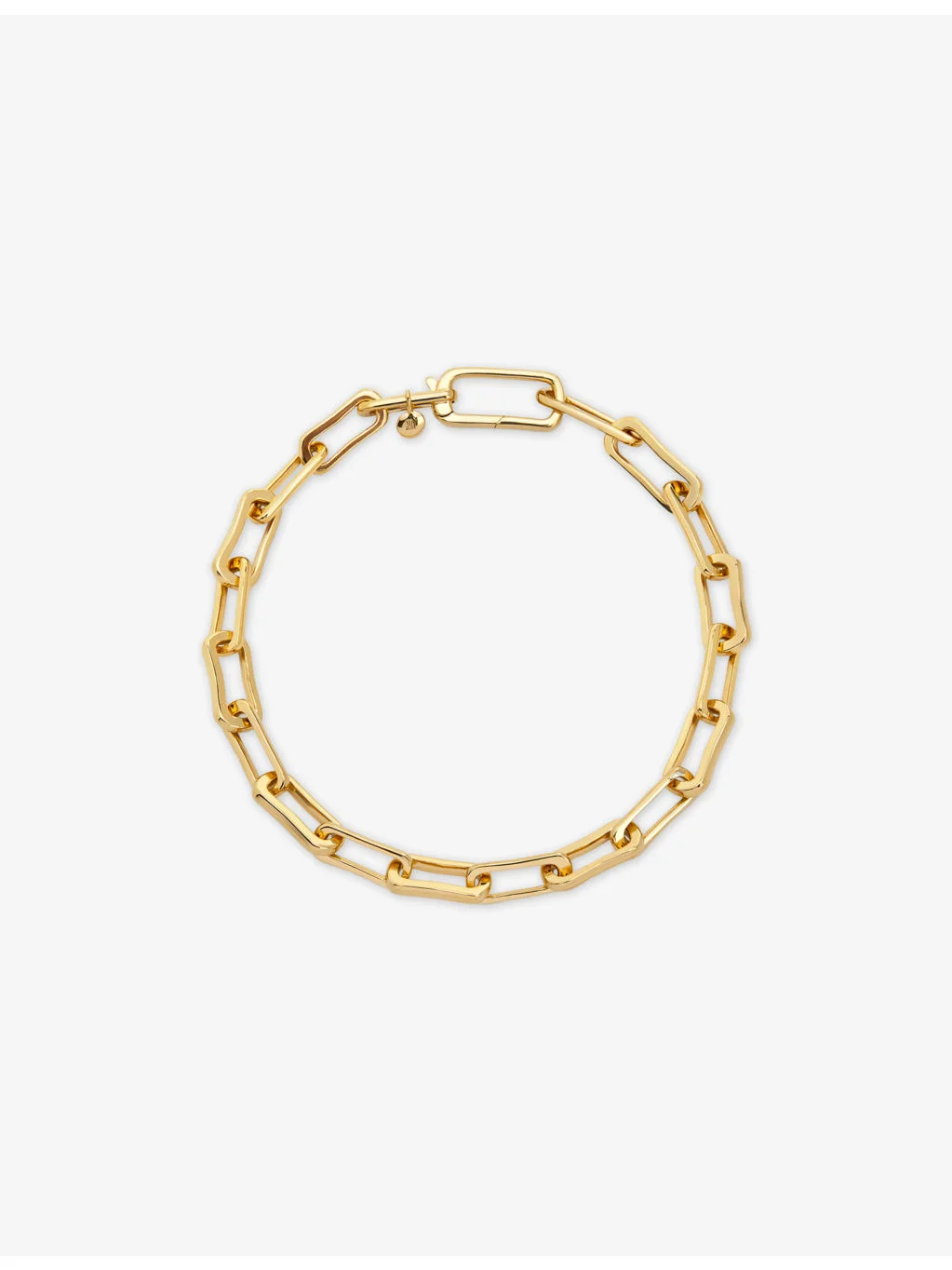 Alta Mini 18ct Yellow Gold Vermeil Chain Bracelet - 1