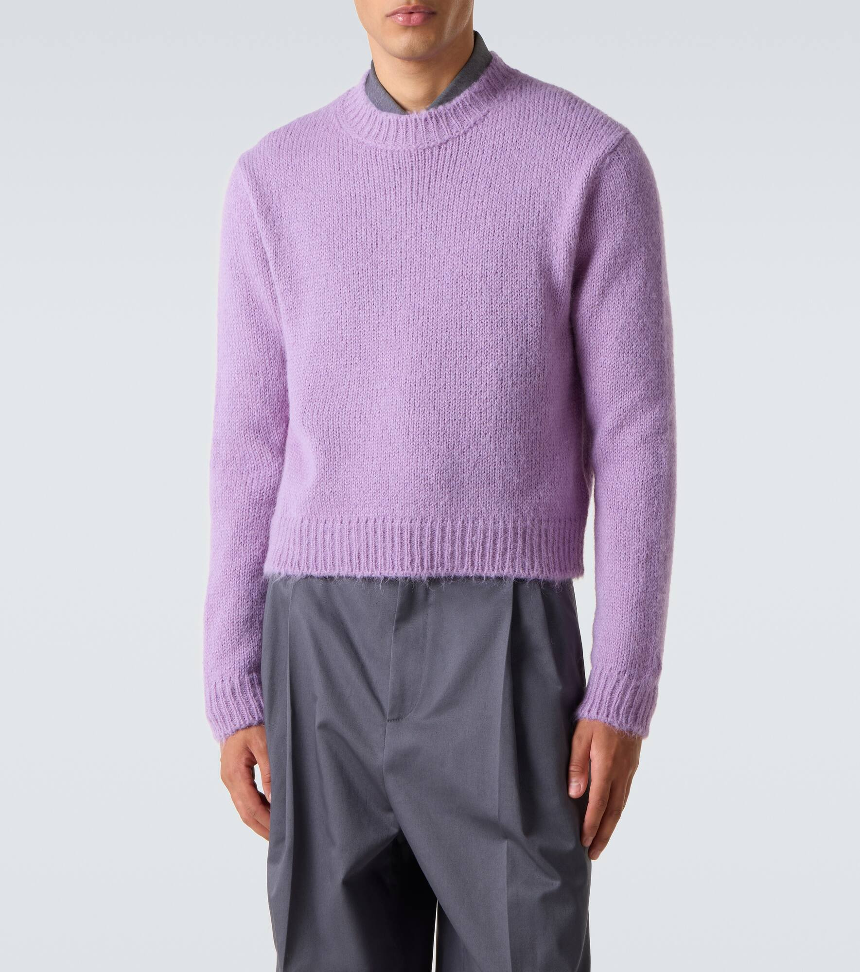 Alpaca and wool-blend sweater - 3