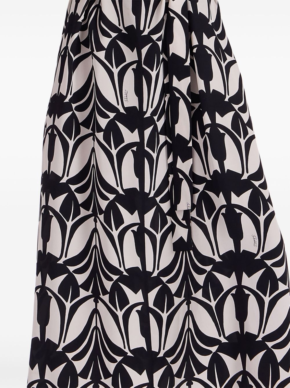 graphic-print shirt dress - 3