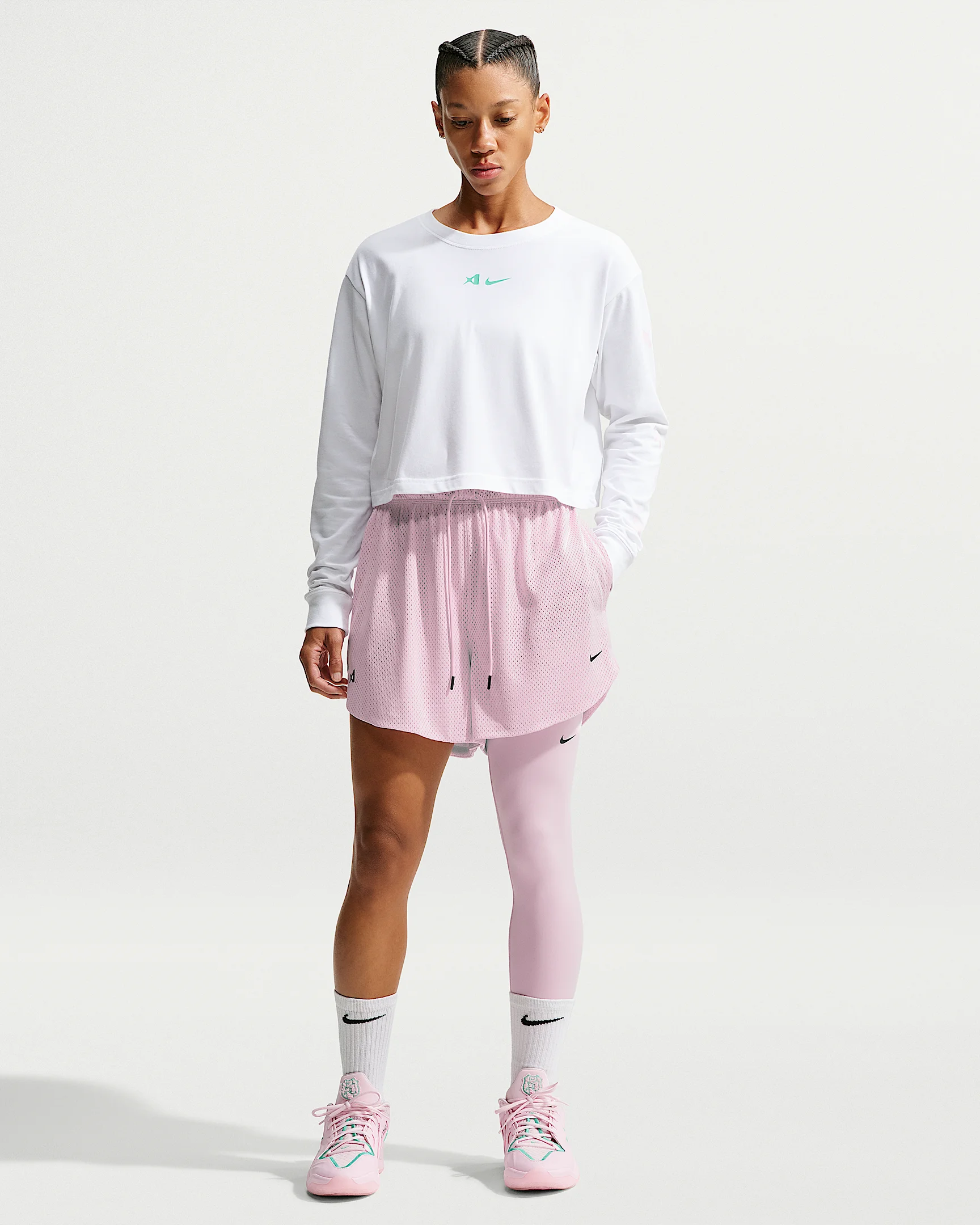 A'ja Wilson Women's Dri-FIT 4" Basketball Shorts - 1