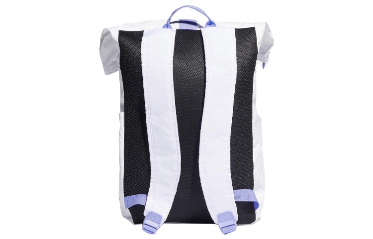 adidas Real Madrid Printing Large Capacity Backpack Unisex White / Purple H59679 - 3