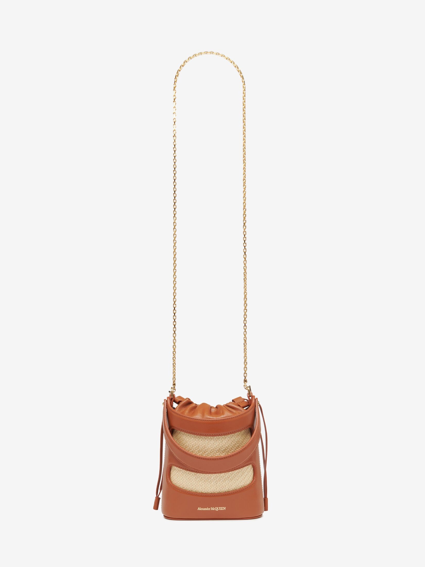 Women's The Rise Mini Bucket in Tan/natural - 5