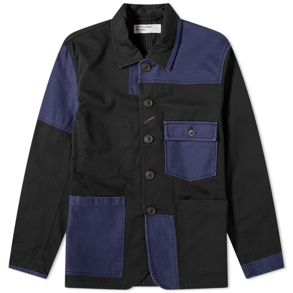 Universal Works Patchwork Bakers Jacket - 1