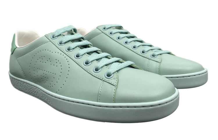 (WMNS) Gucci Ace 'Interlocking G - Water Green' 598527-AYO70-3961 - 2