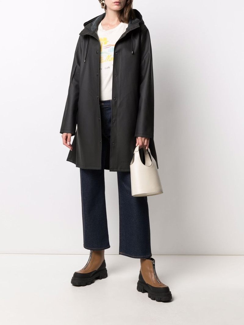 Stutterheim Mosebacke long-length raincoat outlook