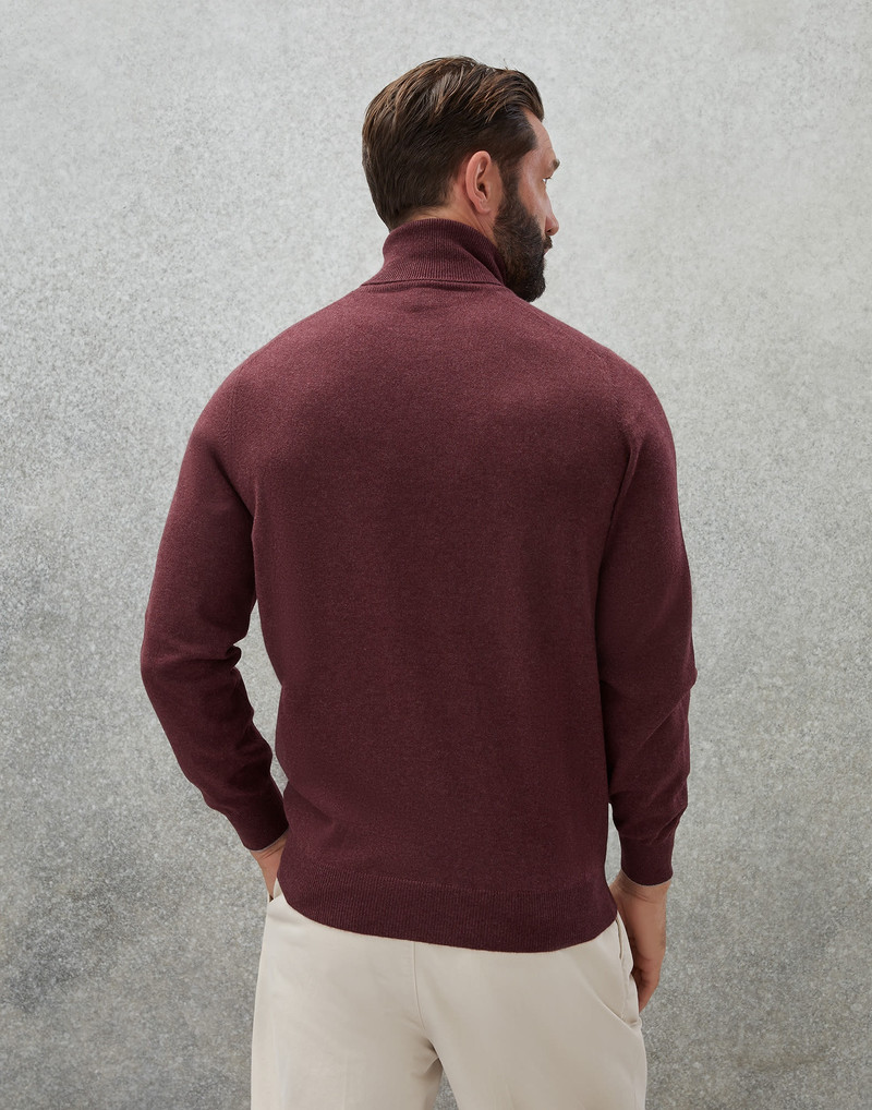 Brunello Cucinelli Cashmere turtleneck sweater outlook