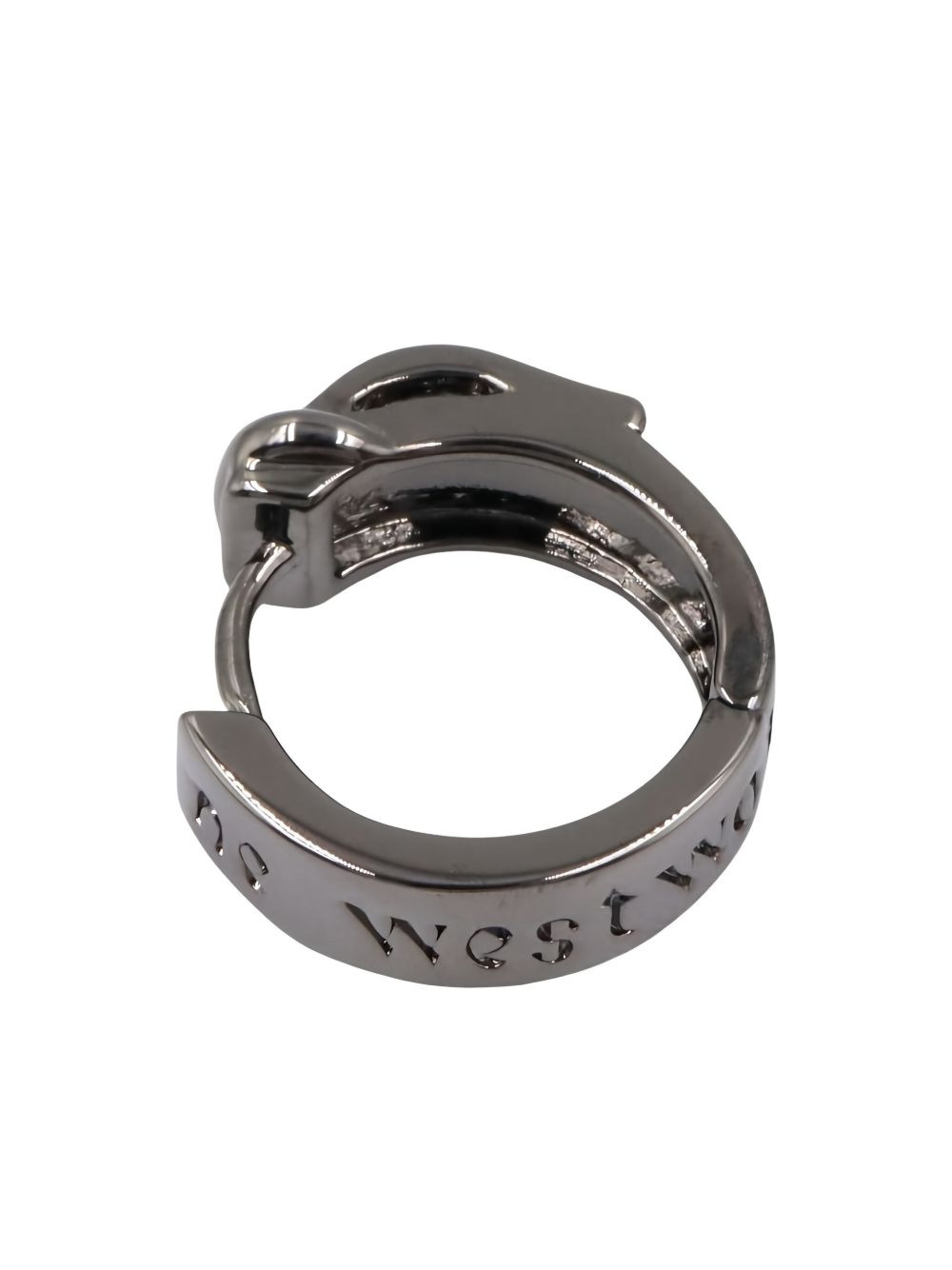 logo-engraved earring - 4
