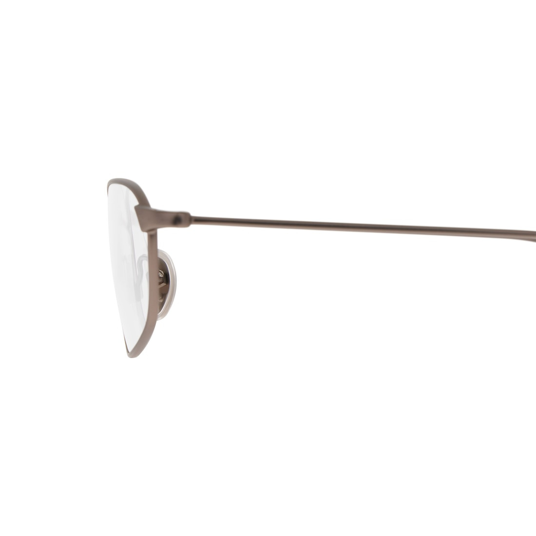 Editorial Oval Sunglasses in Silver - 5