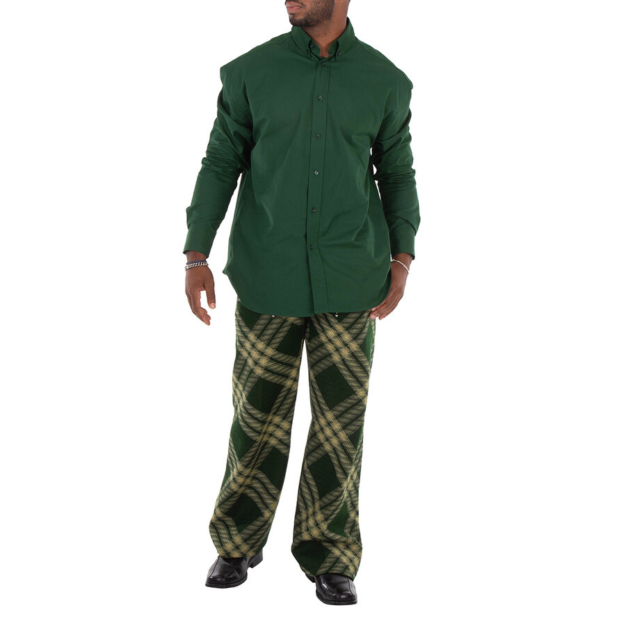 Burberry Equestrian Knight Embroiered Cotton Shirt - 4