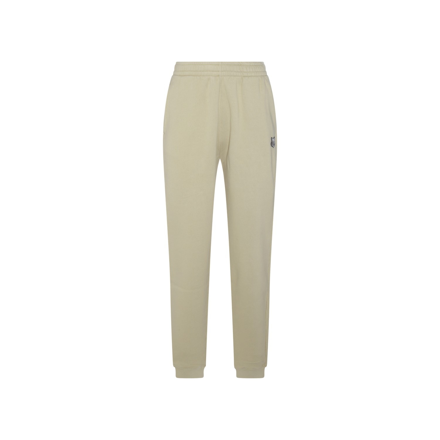 BEIGE COTTON PANTS - 1