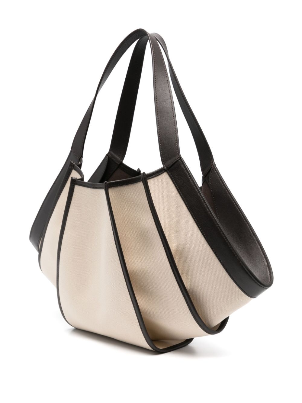 Delta shell-shape tote bag - 3