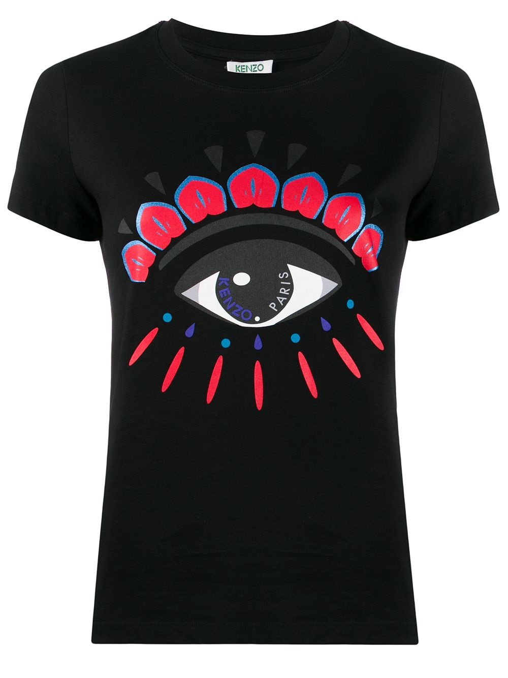 eye-print T-shirt - 1