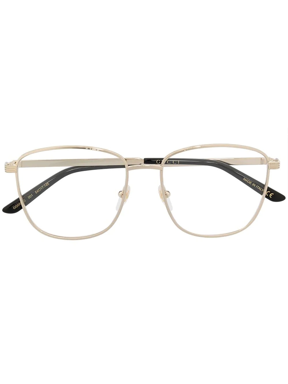 oversized metal glasses - 1