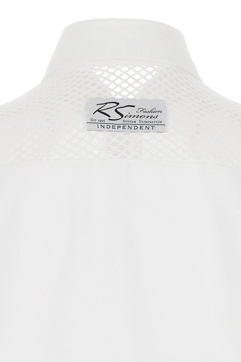 Mesh insert shirt 5