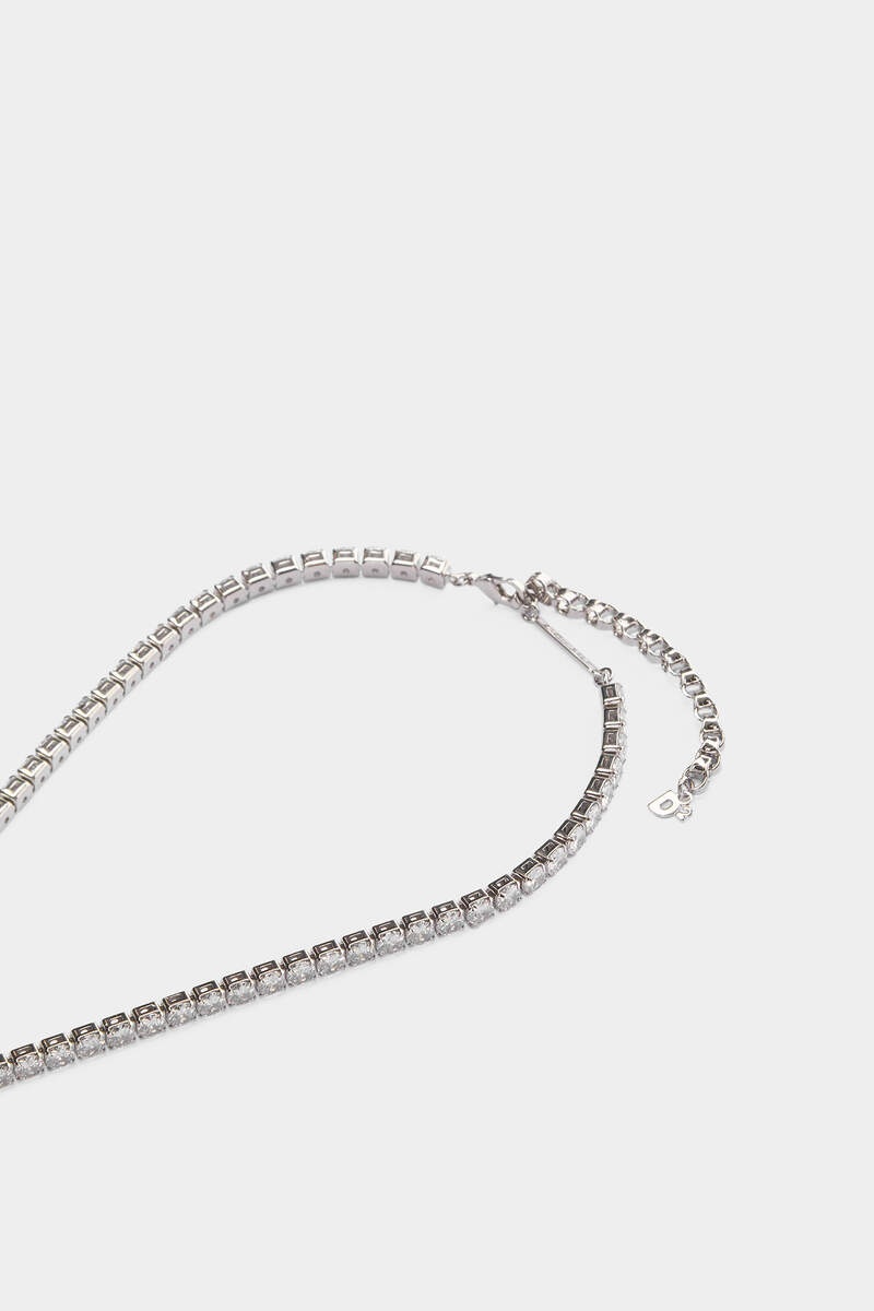 D2 CRYSTAL STATEMENT NECKLACE - 3