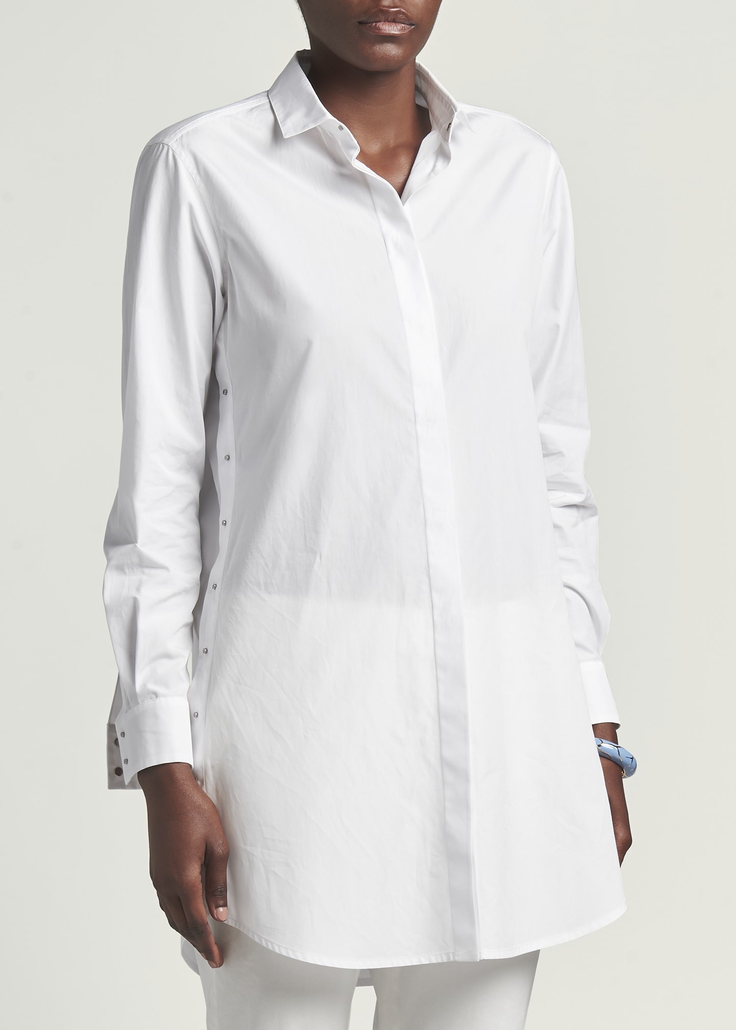 Poplin Tunic Shirt - 4