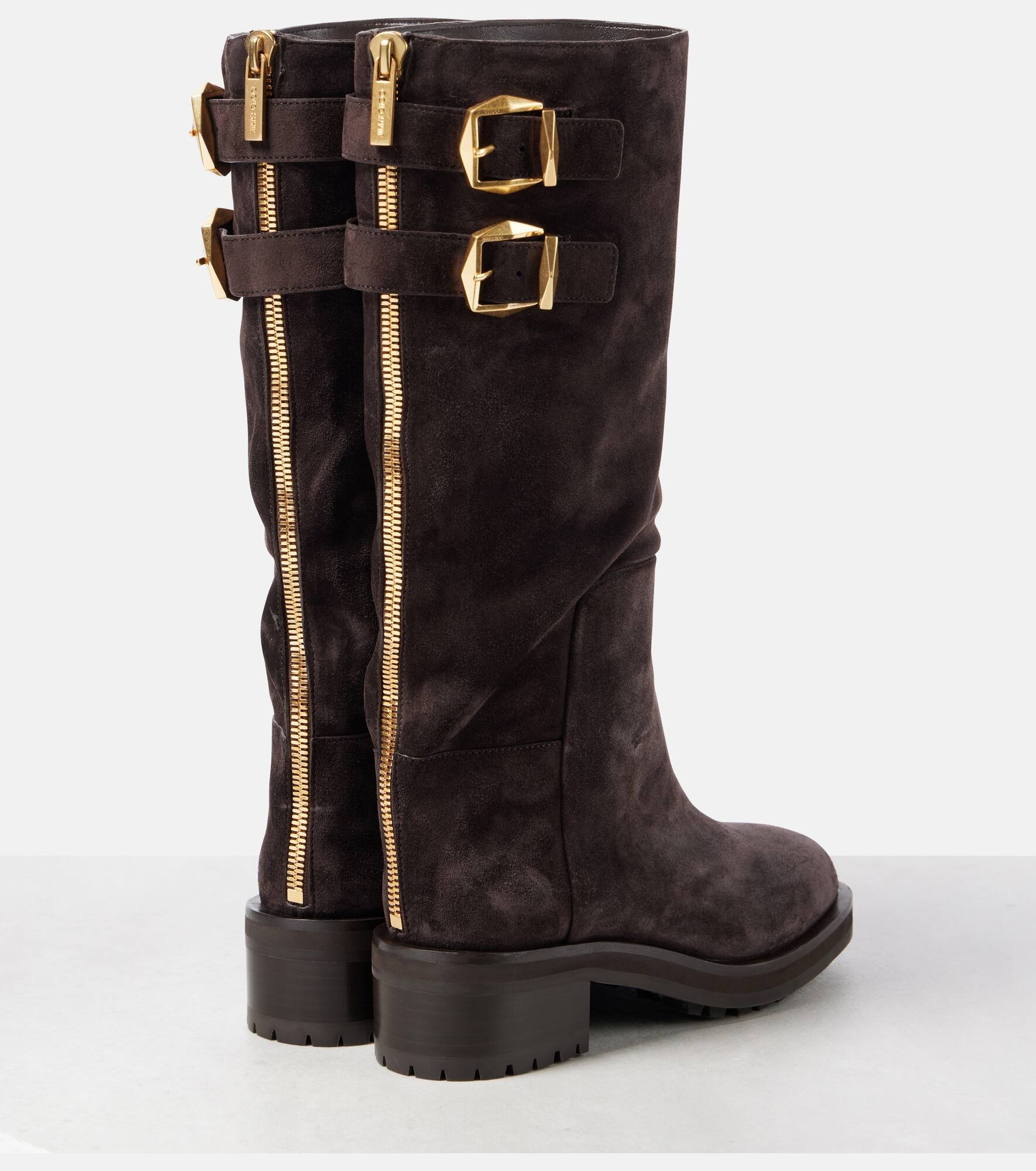 Brooklyn Kb 50 suede knee-high boots - 2