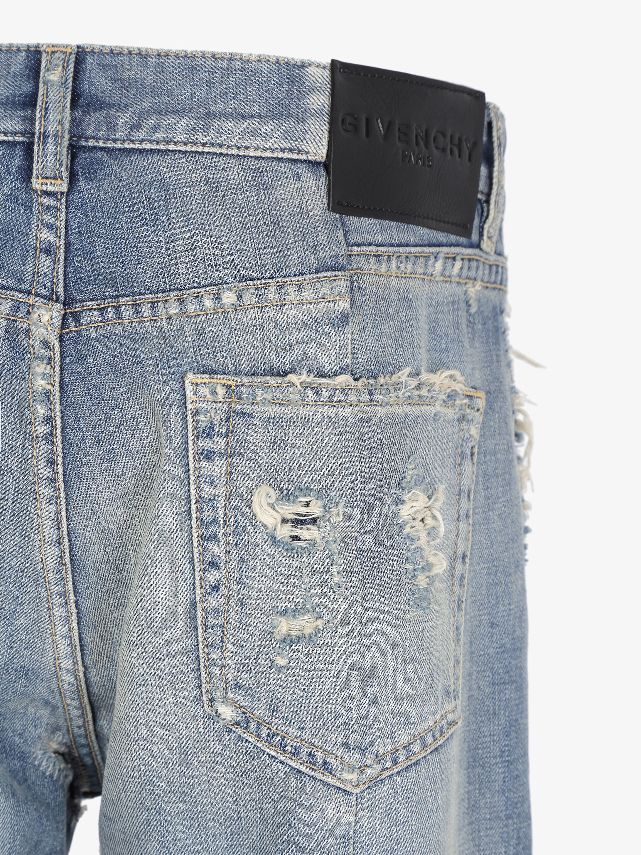 Destroyed effect jeans - 5