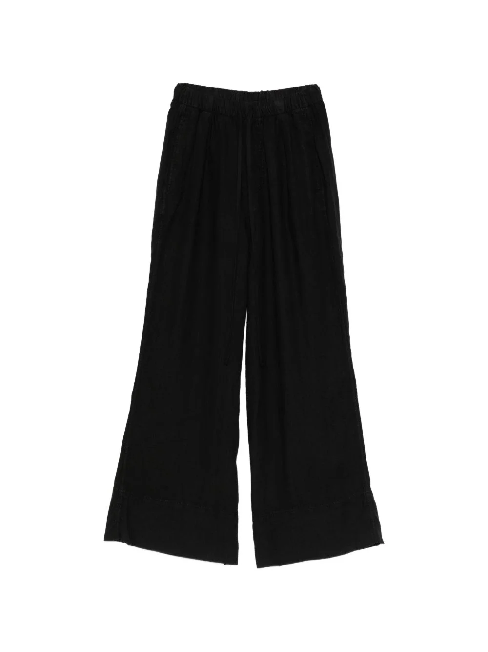 drawstring-fastening trousers - 1