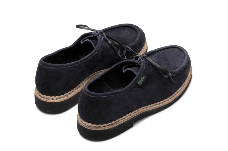 Paraboot Micka Taurillon Nubuck Navy - Rubber Sole outlook