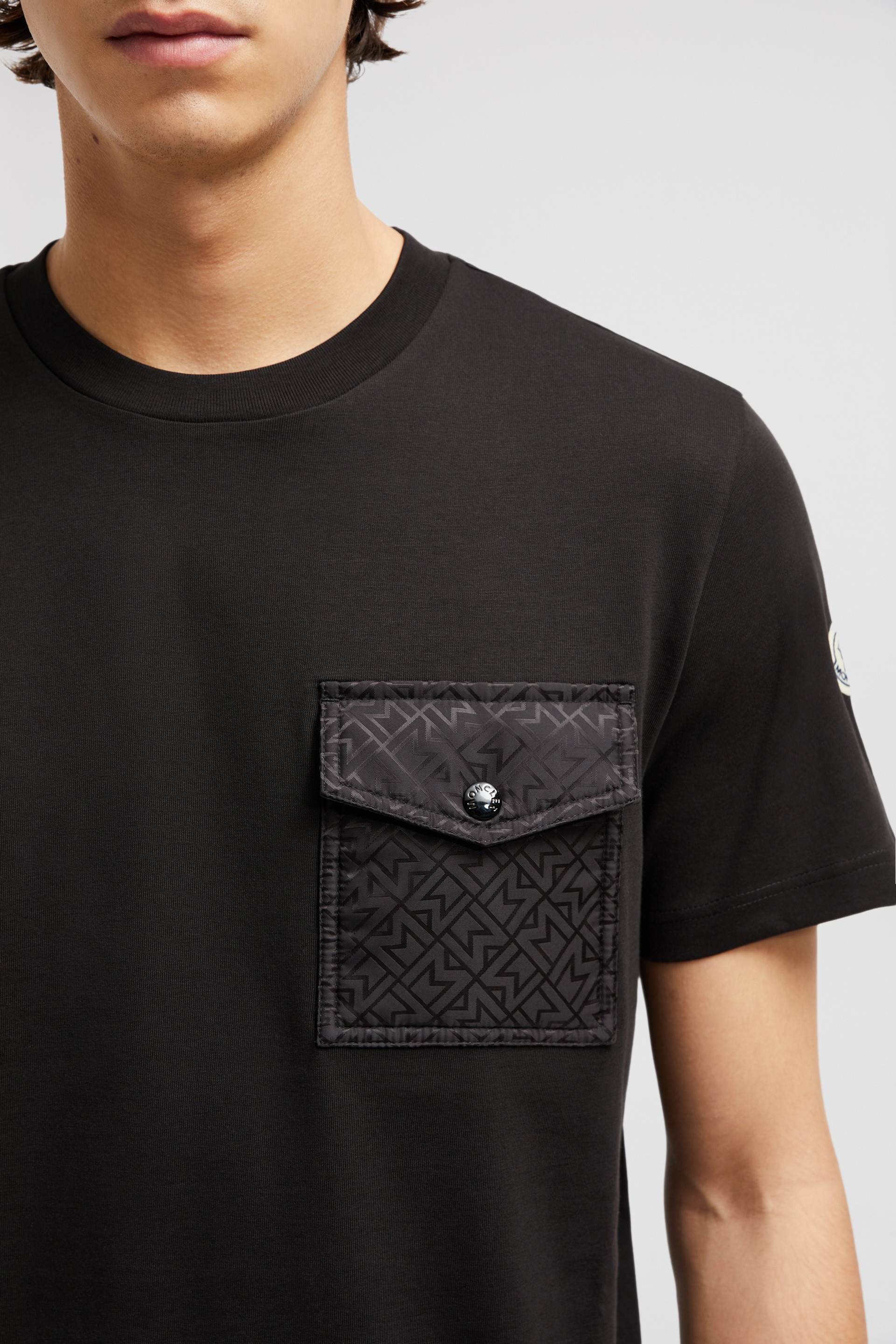 Cotton T-Shirt With Pocket - 6