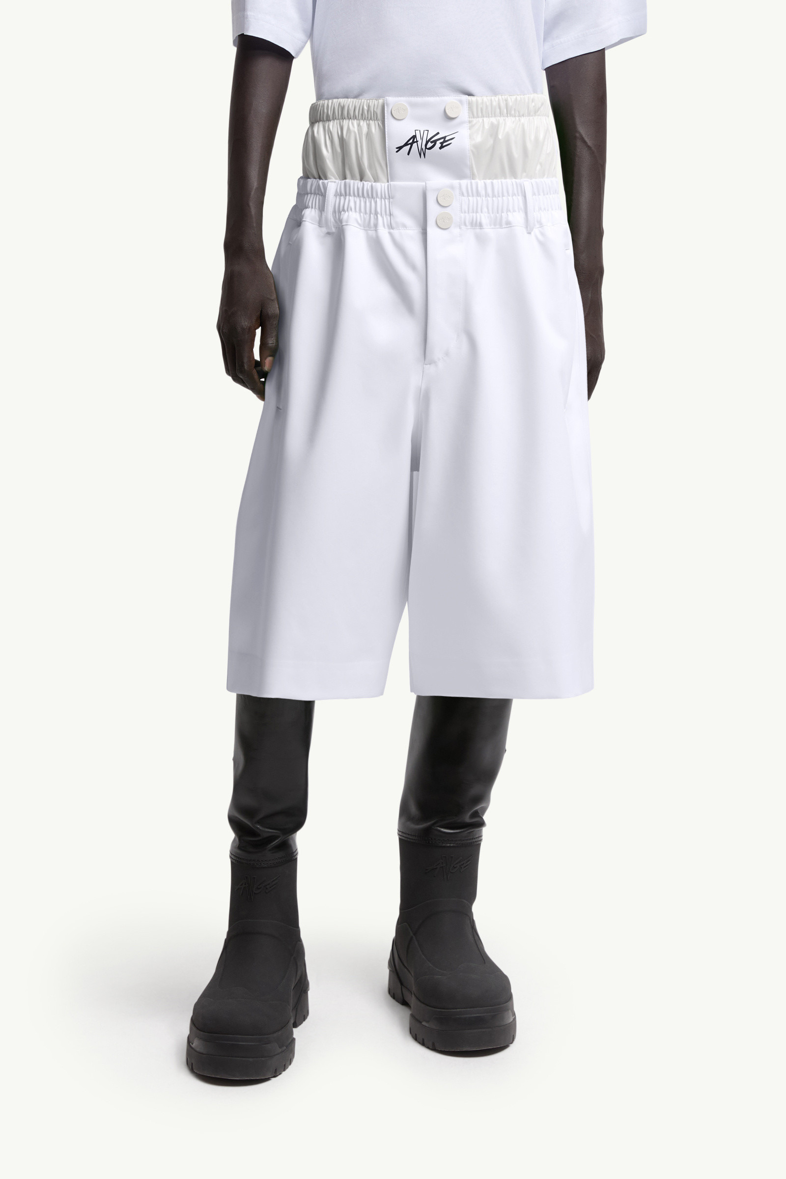 Moncler x A$AP Rocky Logo Print Shorts - 5