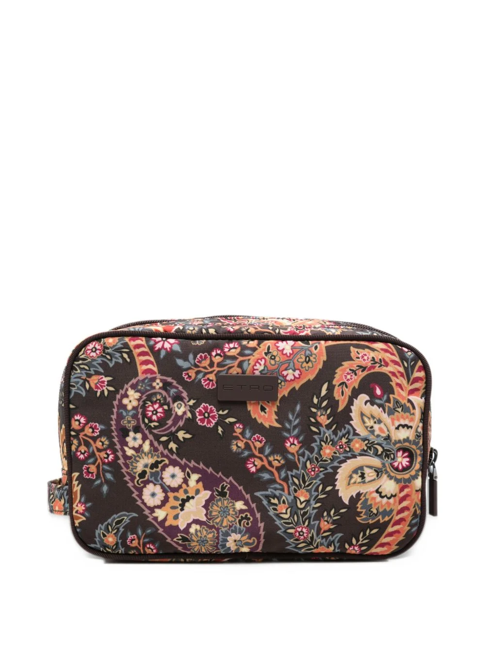 paisley-print wash bag - 1