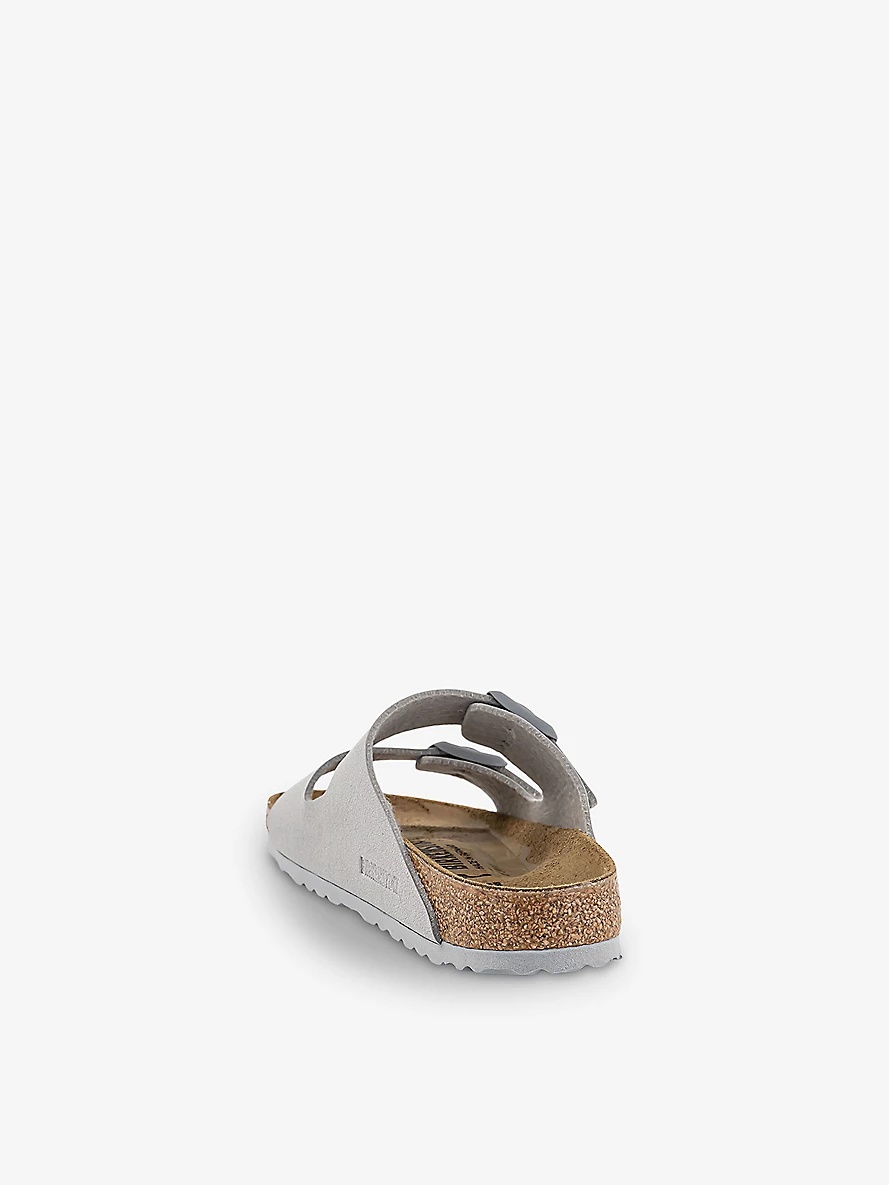 Arizona two-strap faux-leather sandals - 4
