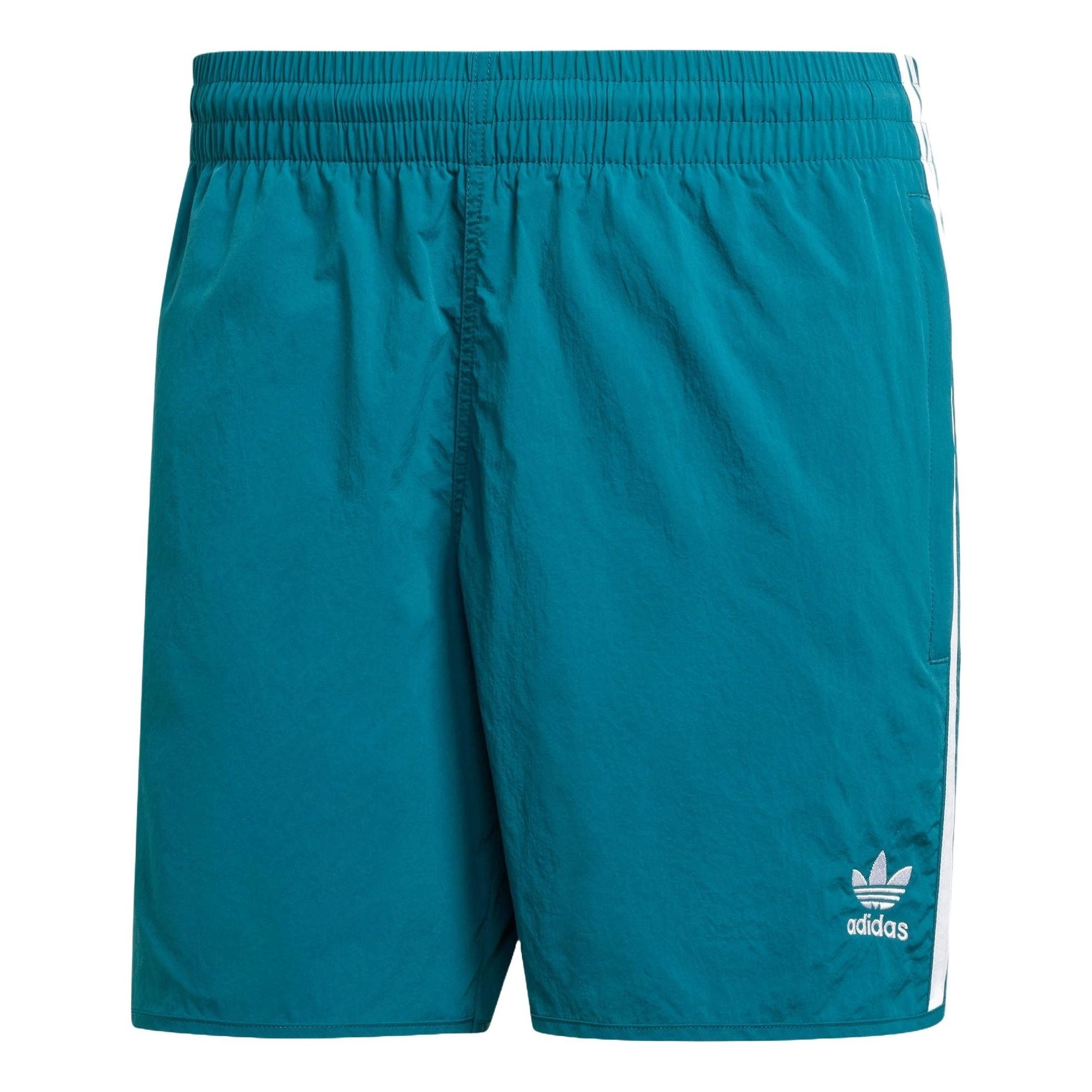 adidas Adicolor Classics Running Shorts Asia Sizing 'Teal' IZ2414 - 1