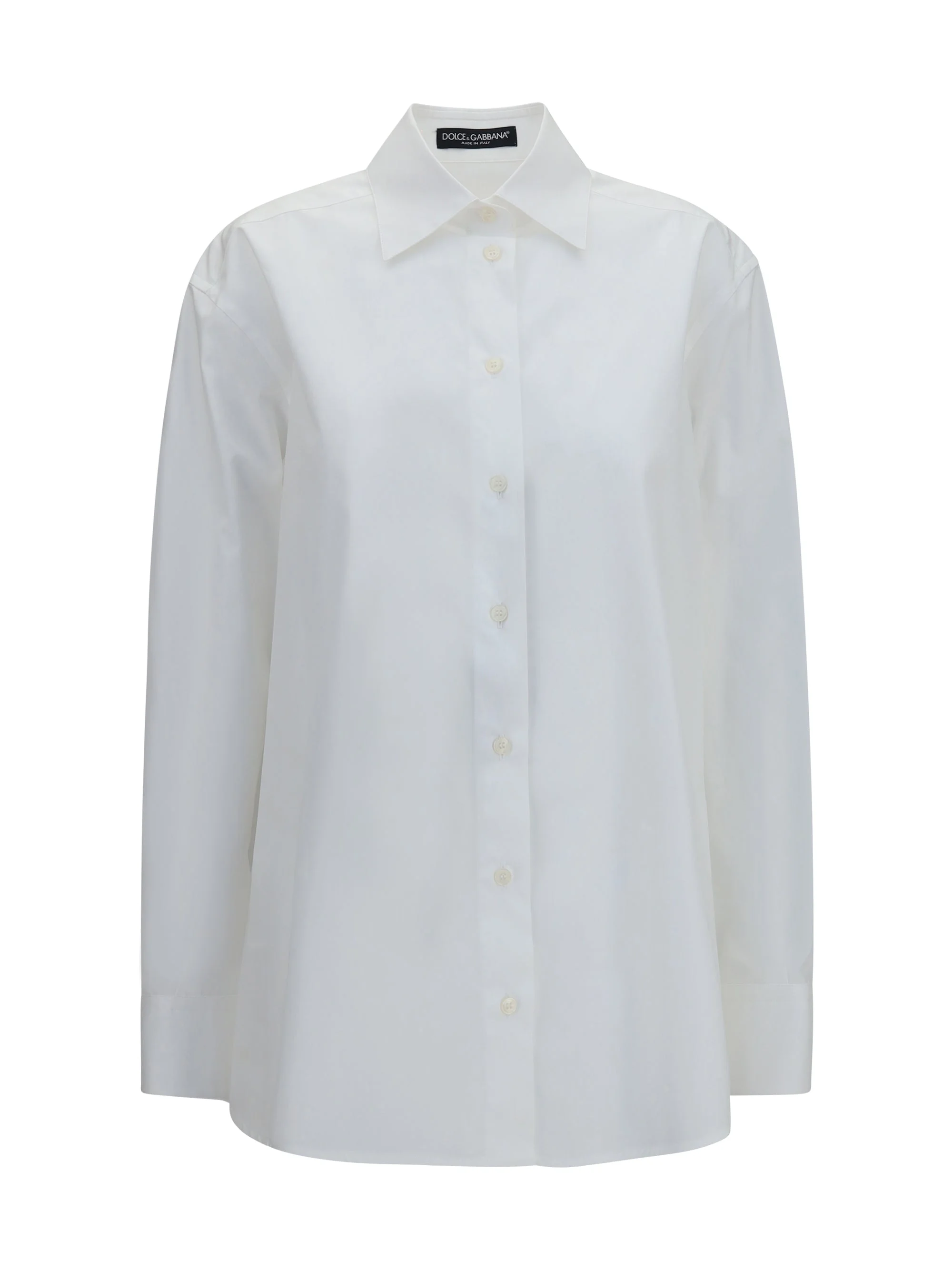 Dolce & Gabbana Classic Cotton Shirt White - 1