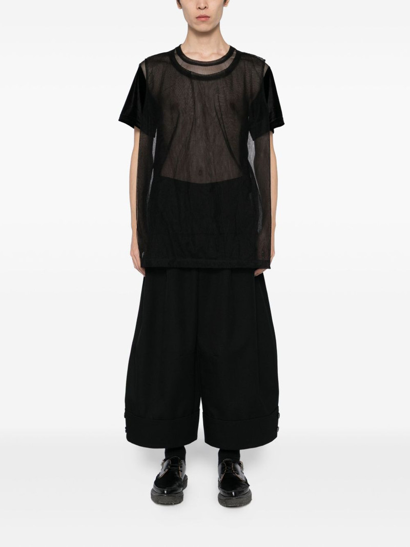 Comme des Garçons Homme Plus double-layer T-shirt outlook