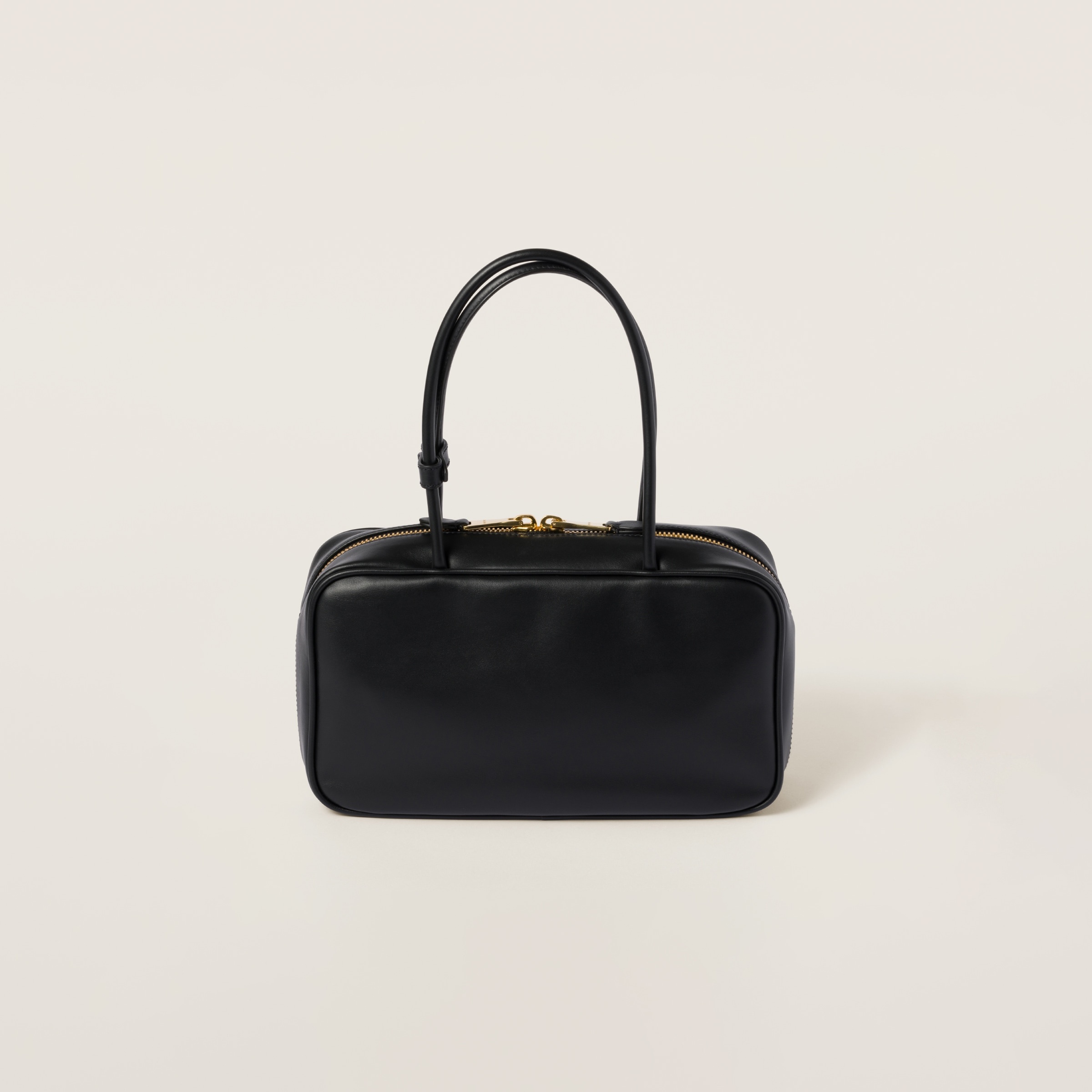 Beau leather top-handle bag - 3