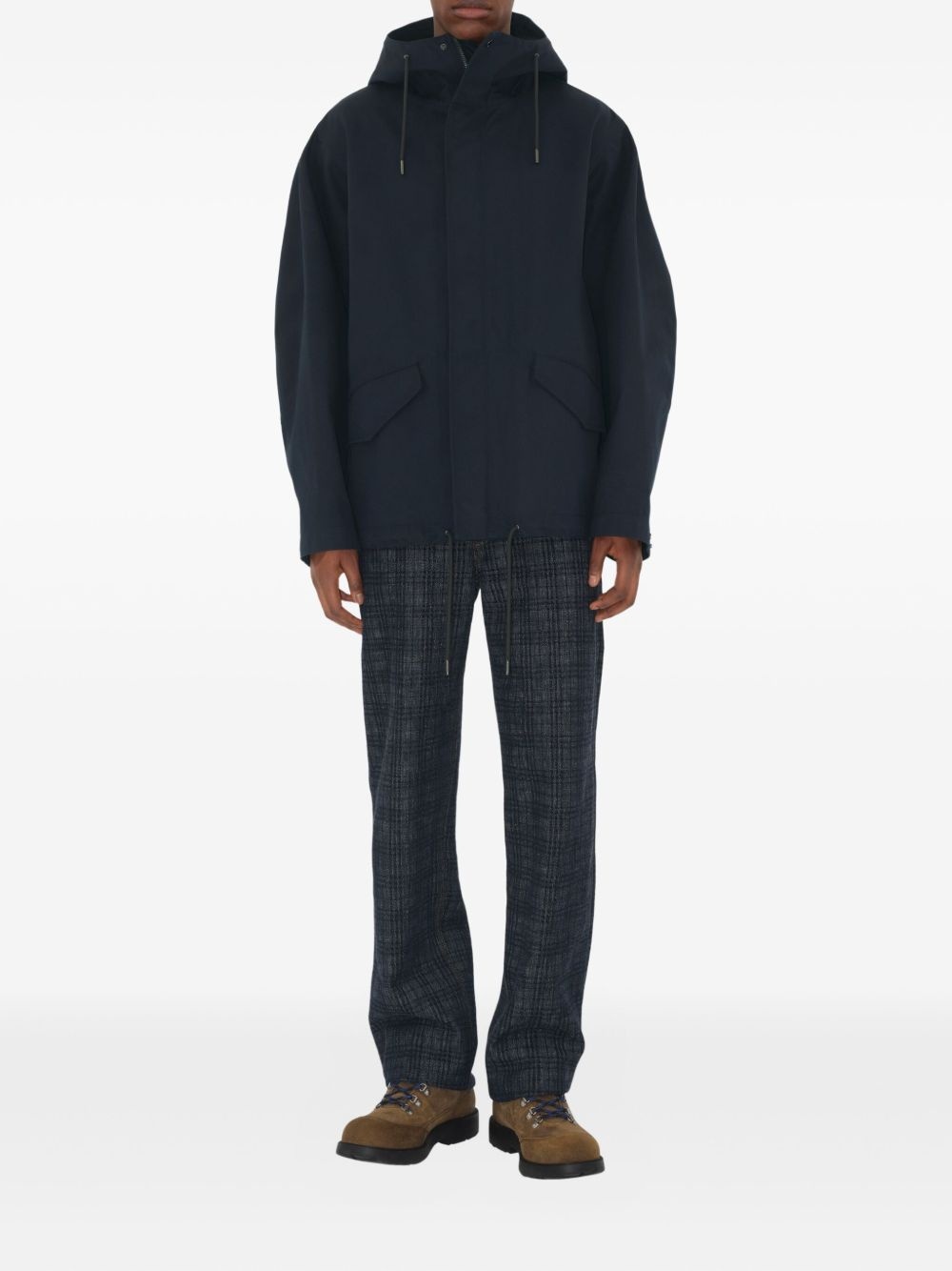hooded oversized jacket - 2