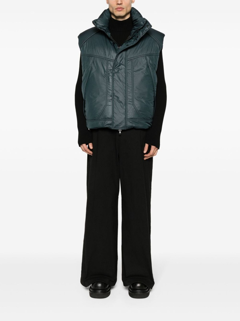 JUUN.J waist-straps wide-leg trousers outlook